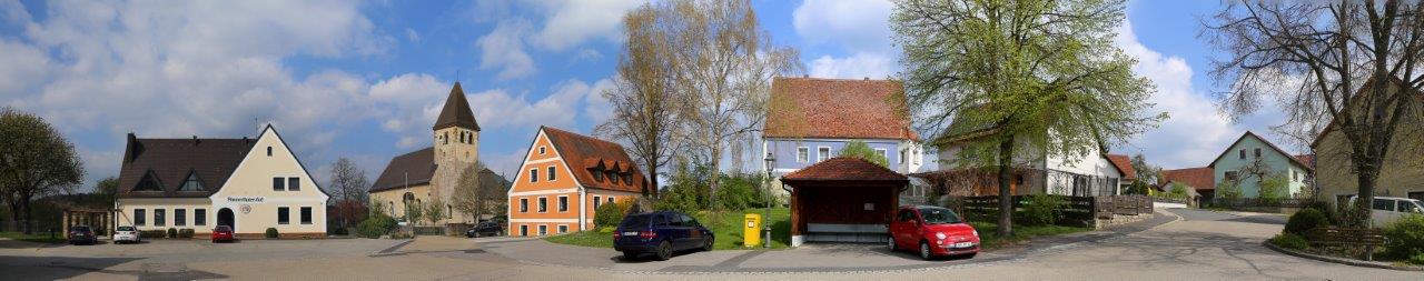 dorfplatz ammerthal panorama